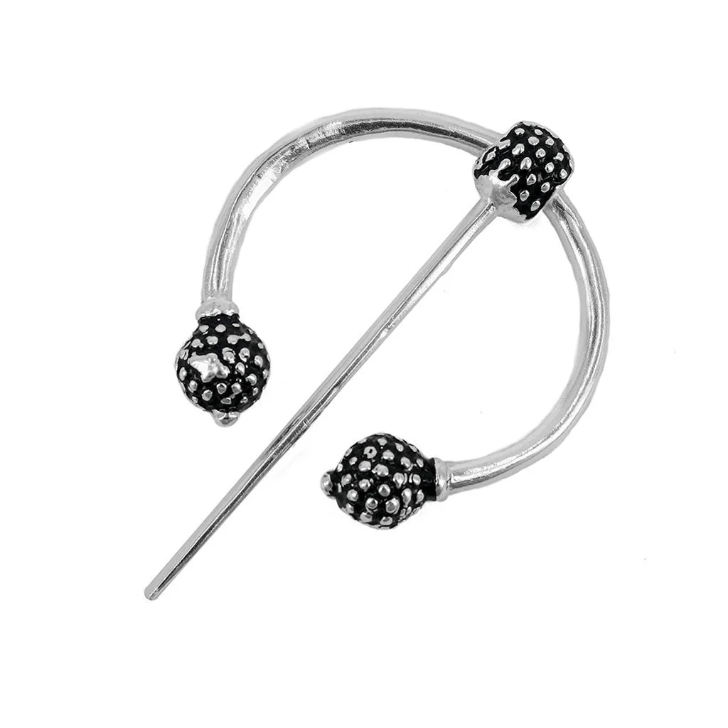 Silver Fibula, Thistle - Image 2
