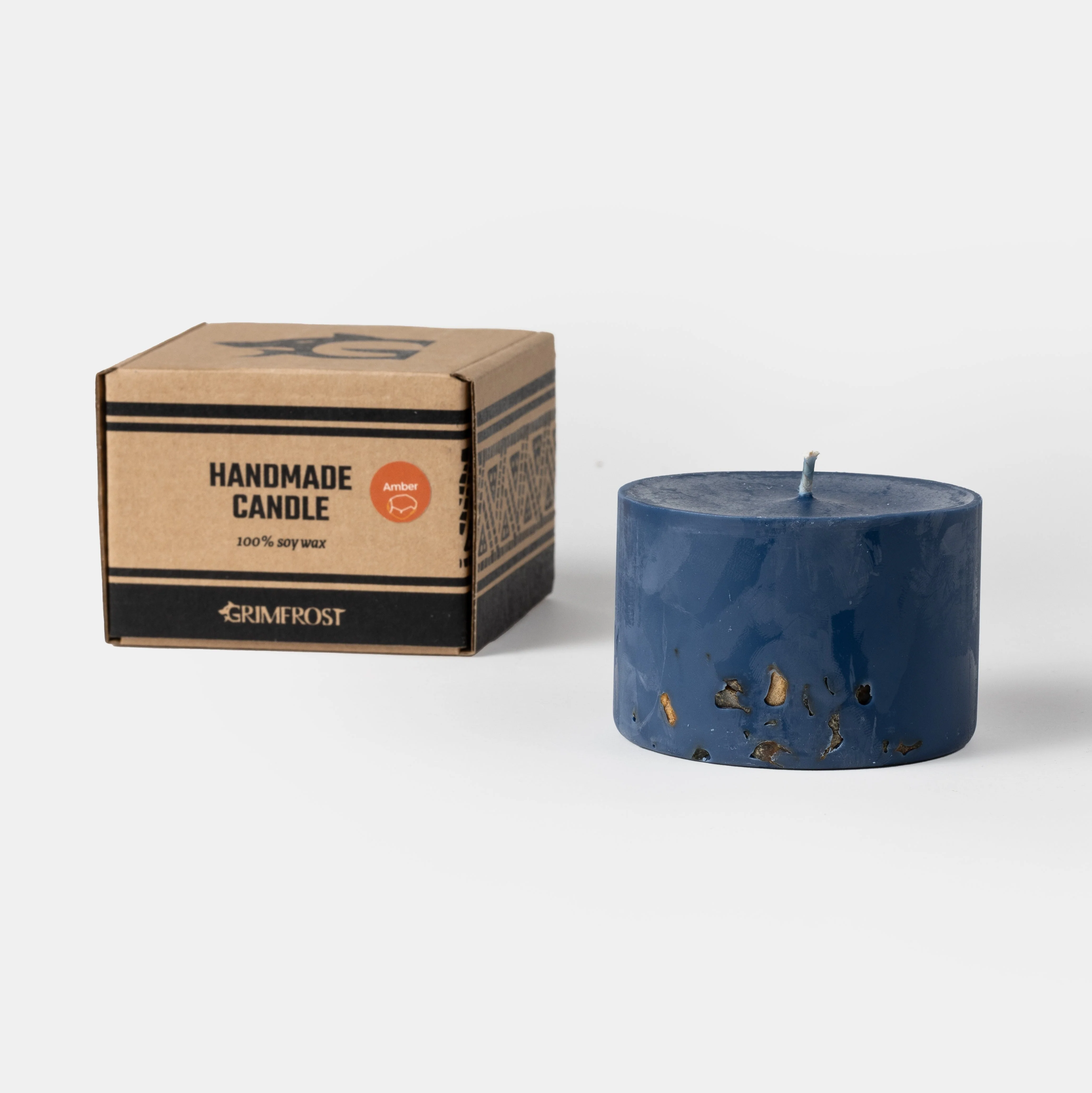 Soy Wax Candle, Amber, Small - Image 2