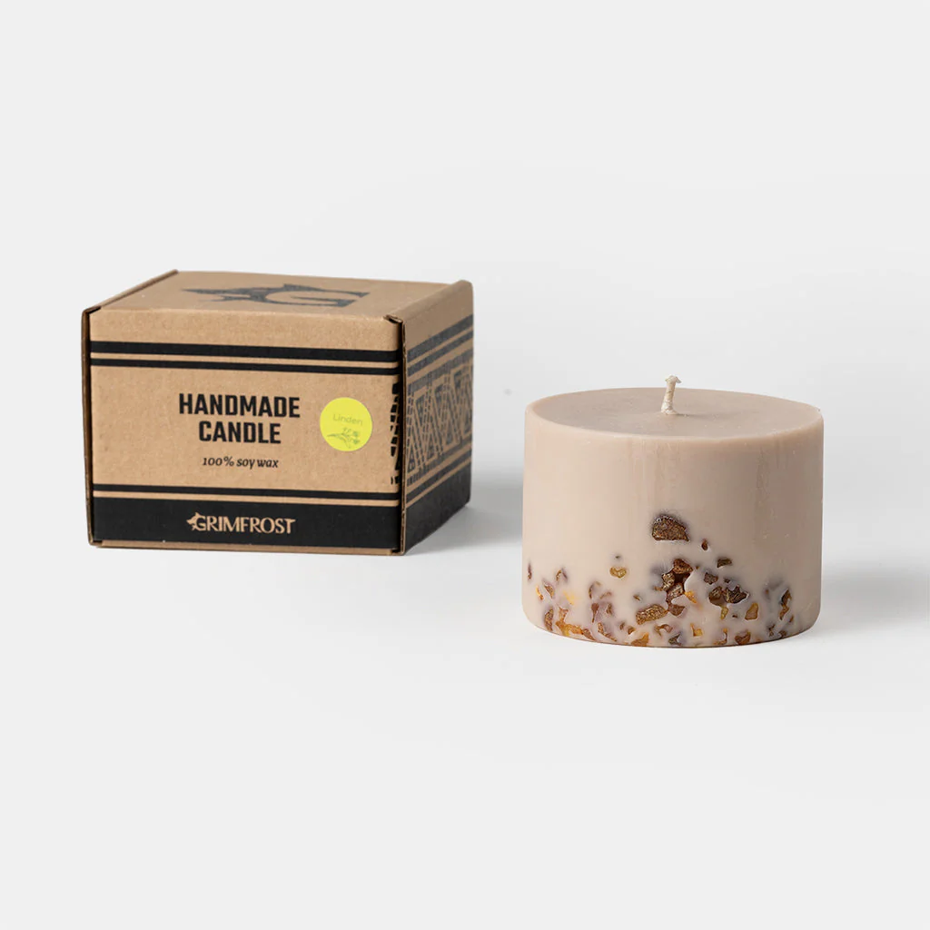 Soy Wax Candle, Linden Flower & Honey, Small - Image 2