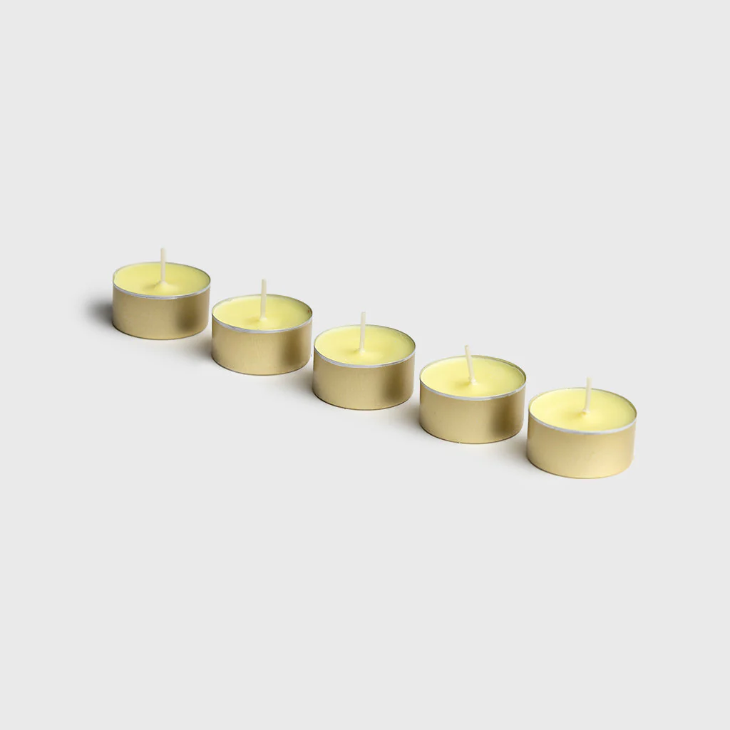 Soy Wax Tealights, Lemongrass - Image 5