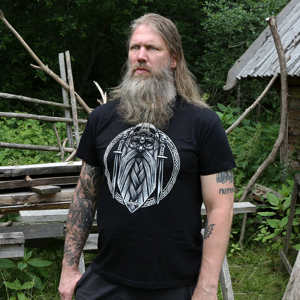 Premium T-shirt, Odin, Black