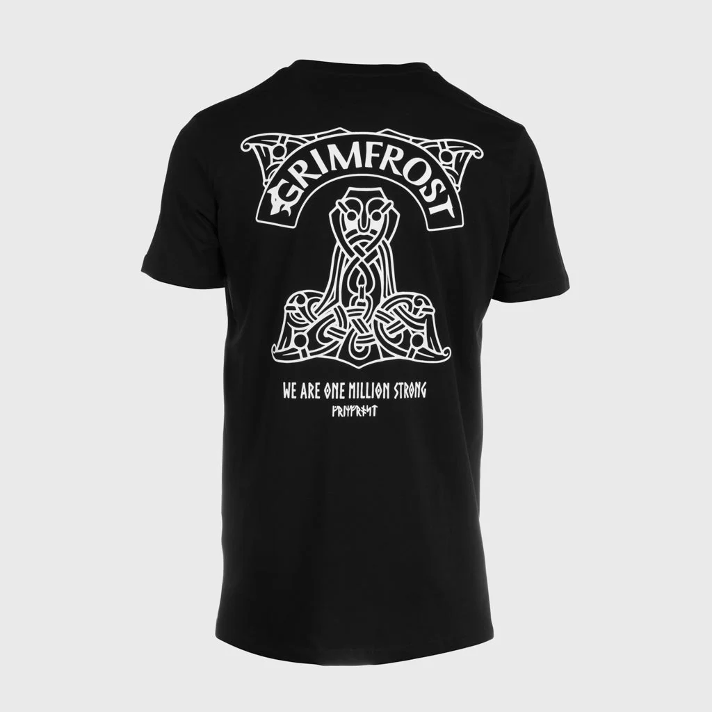 Premium T-shirt, One Million, Black - Image 3