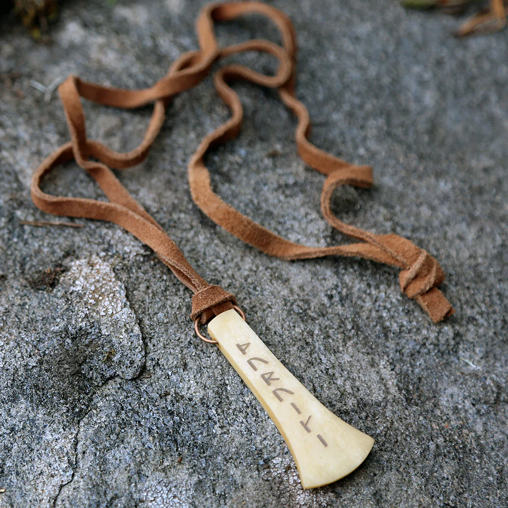 Thor Amulet, Bone - Image 2