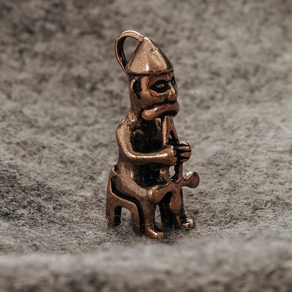 Thor Pendant, Bronze - Image 2