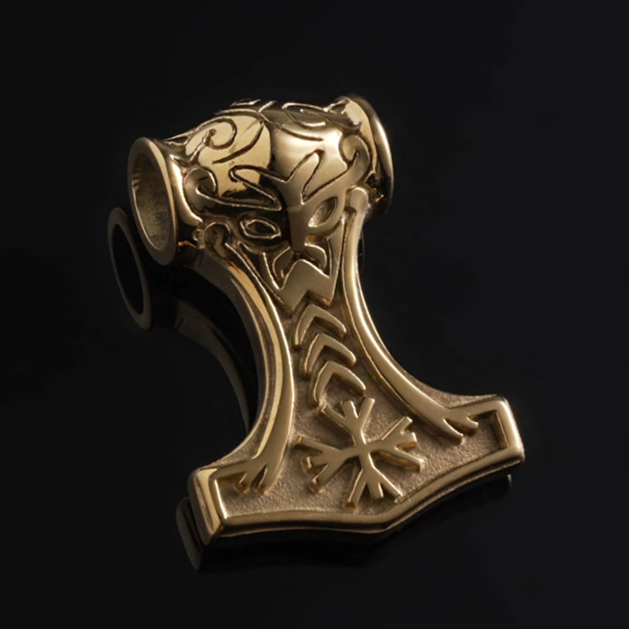 Thor's Hammer of Awe, Gold Plated - Image 3