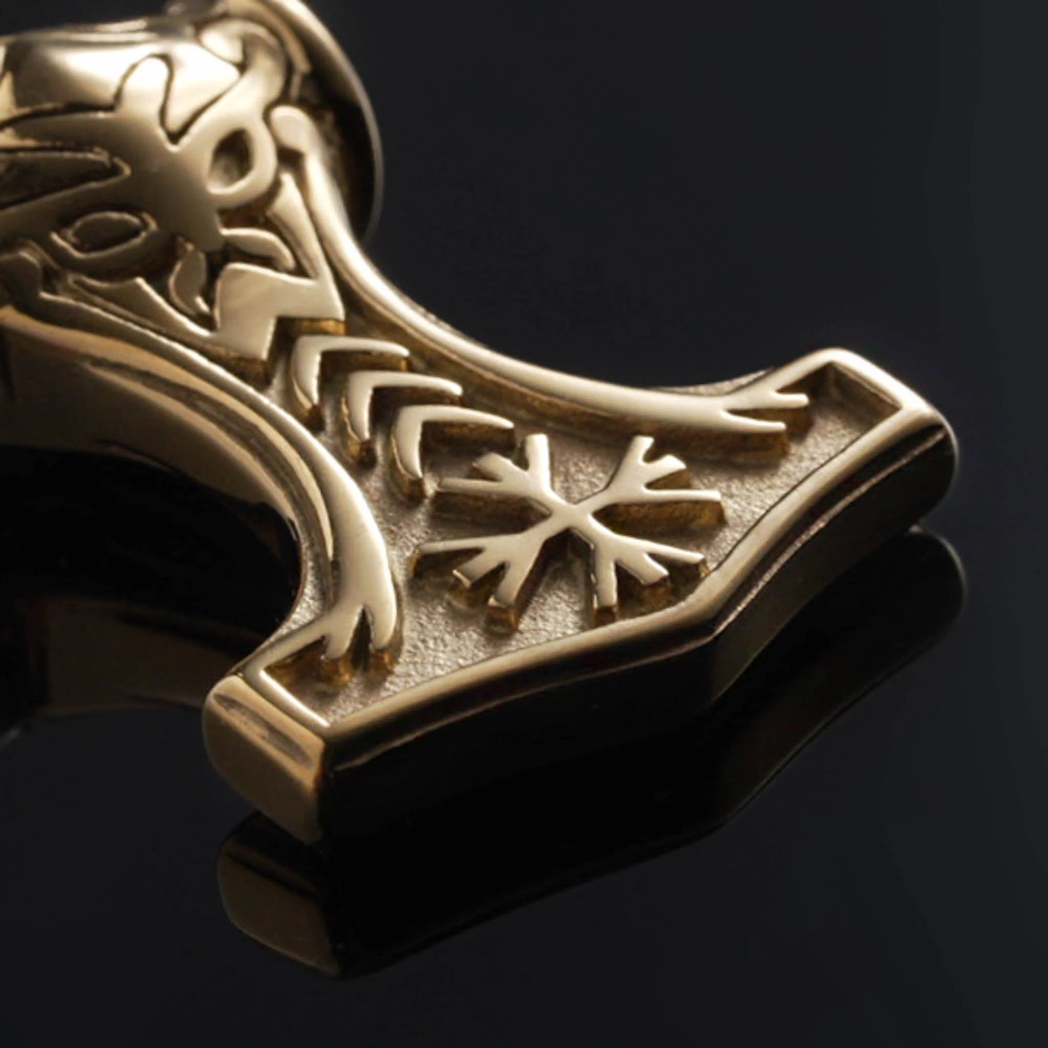 Thor's Hammer of Awe, Gold Plated - Image 4