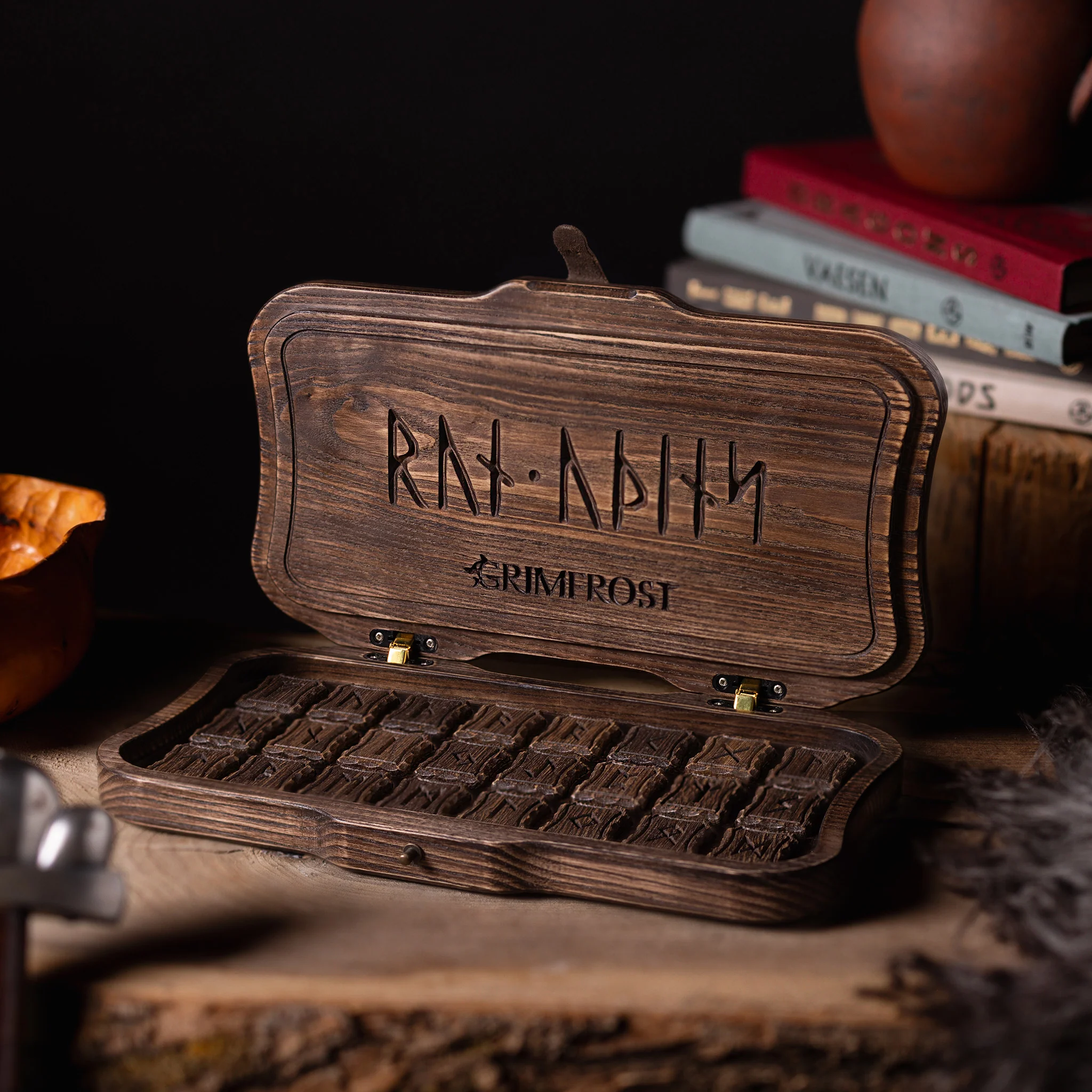 Thunderstruck Rune Set Box, Elder Futhark, Limited Edition