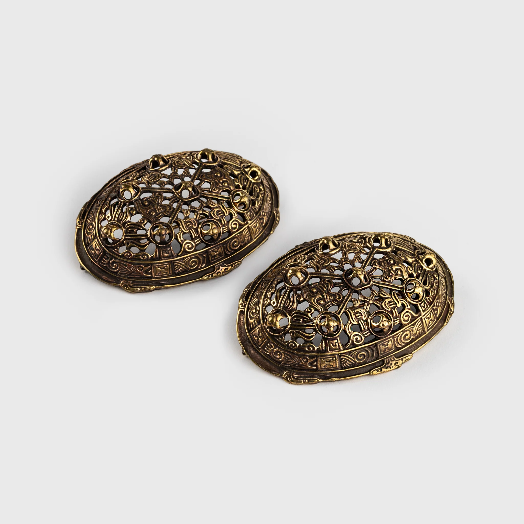 Tortoise Brooches, Birka, Small - Image 3