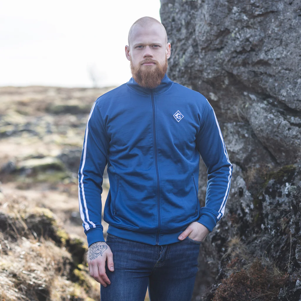 Track Jacket, Grimfrost, Blue - Image 2