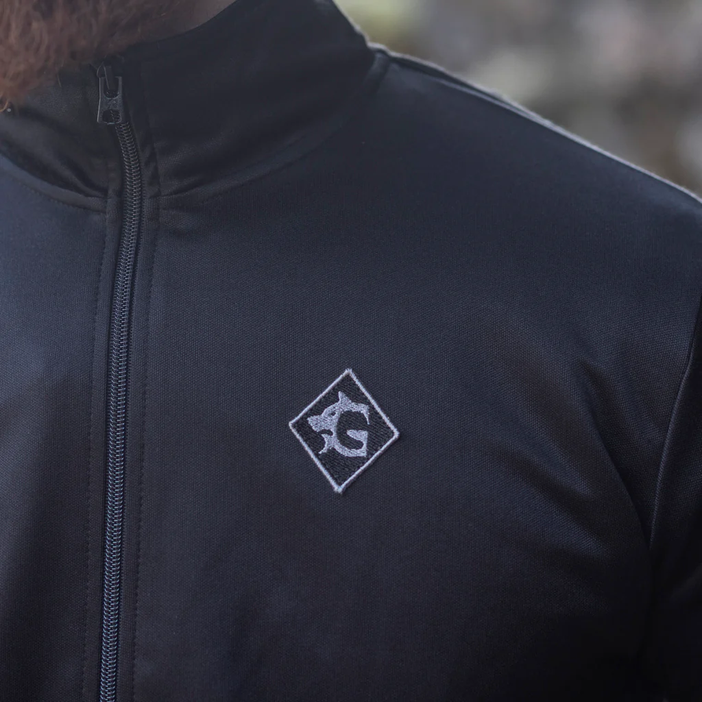 Track Jacket, Runes, Black - Image 7