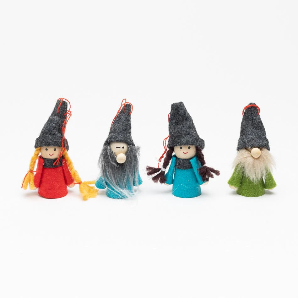 Tree Decoration, 4-pack Gods, 7 cm