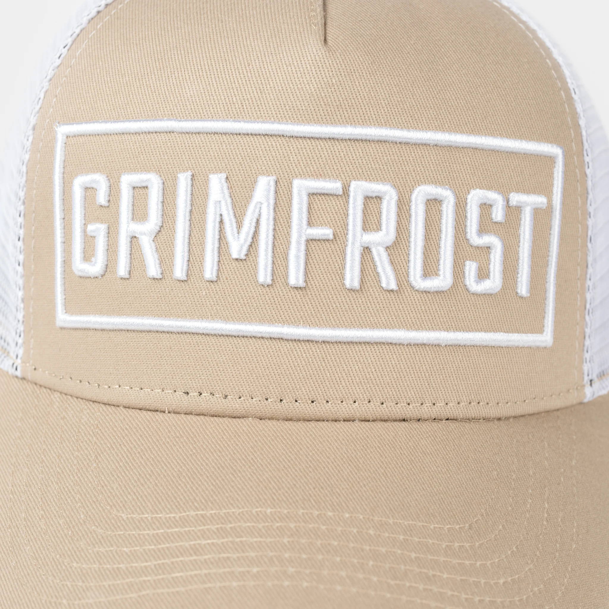 Trucker Cap, Grimfrost, Tan - Image 5