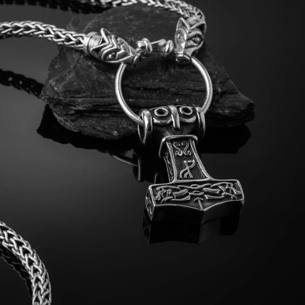 Valhalla Wolf Chain, Set 1, Silver - Image 2