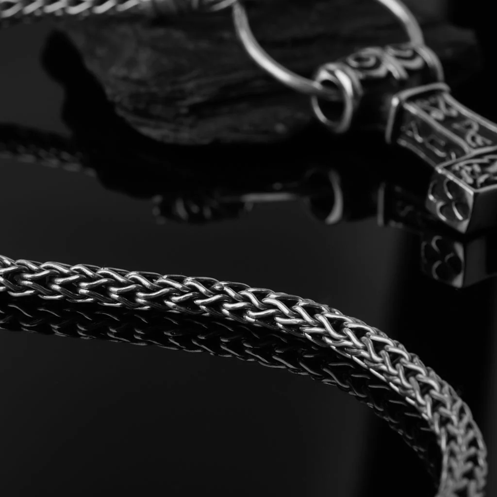 Valhalla Wolf Chain, Set 1, Silver - Image 3