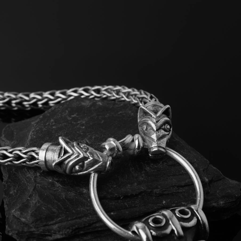 Valhalla Wolf Chain, Set 1, Silver - Image 4