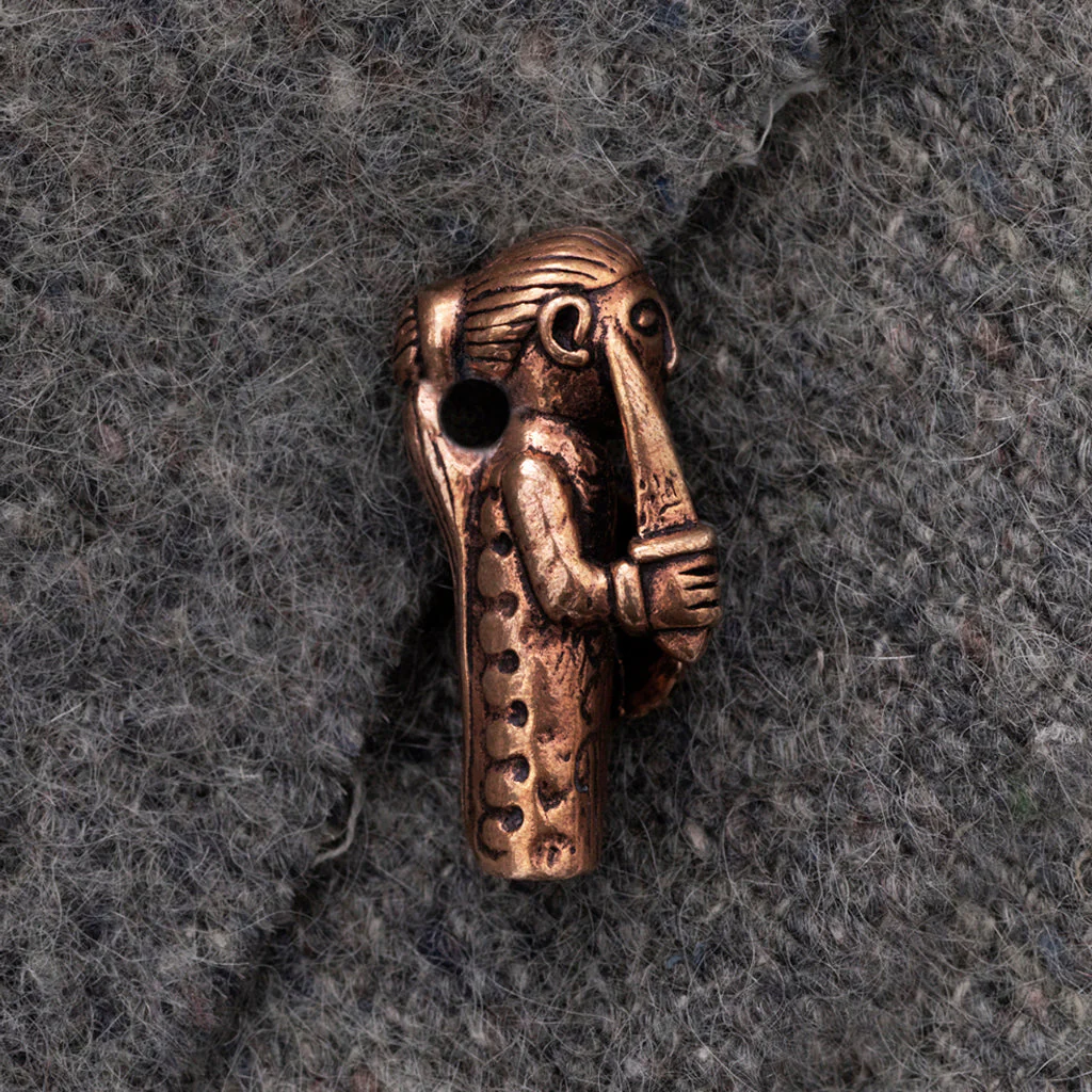 Valkyrie Amulet, Bronze - Image 3
