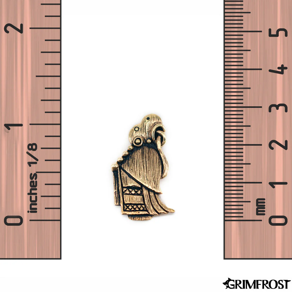 Valkyrie Pendant, Bronze - Image 3