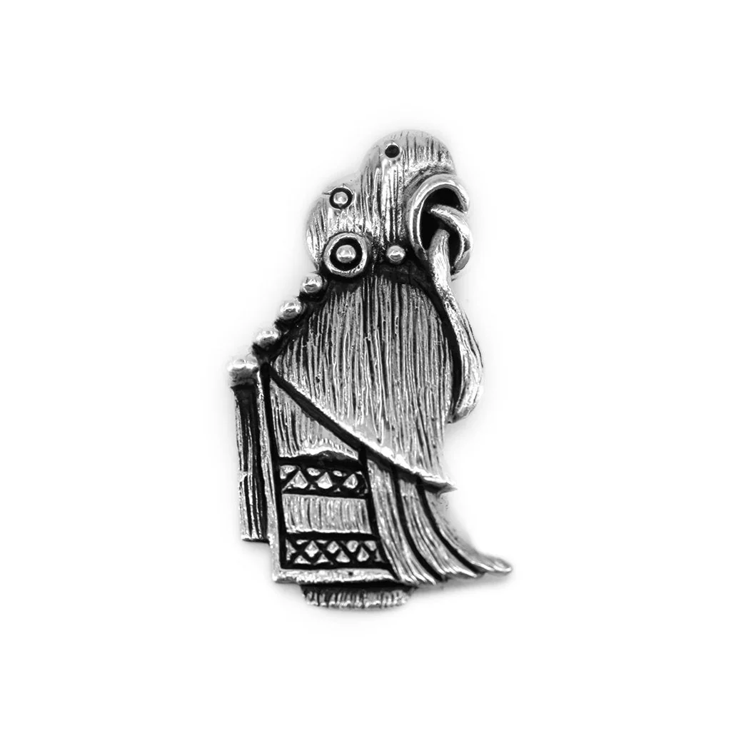 Valkyrie Pendant, Silver - Image 2