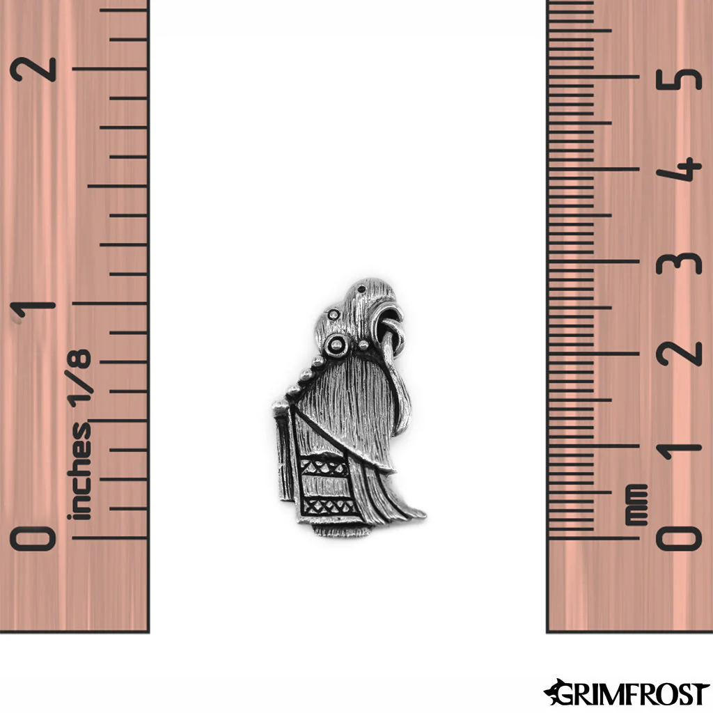 Valkyrie Pendant, Silver - Image 3