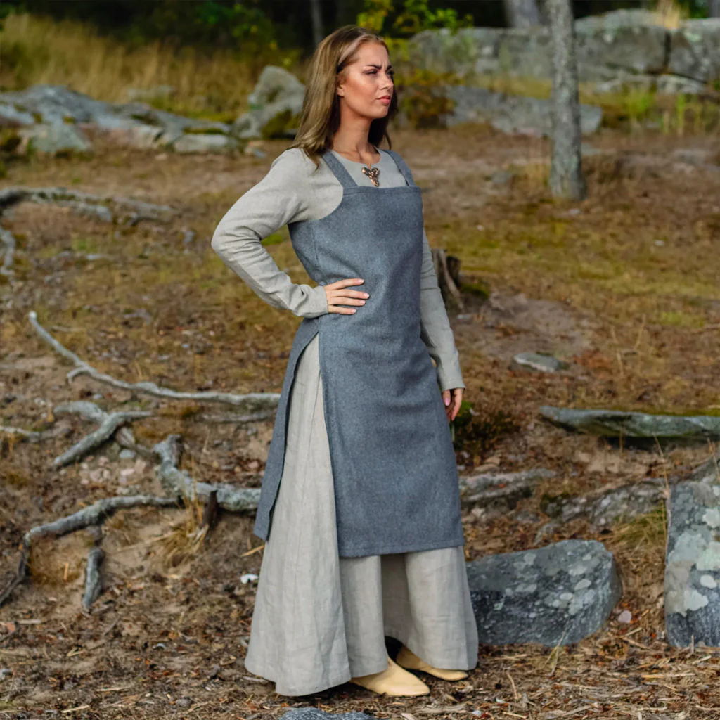Viking Apron Dress, Grey - Image 2
