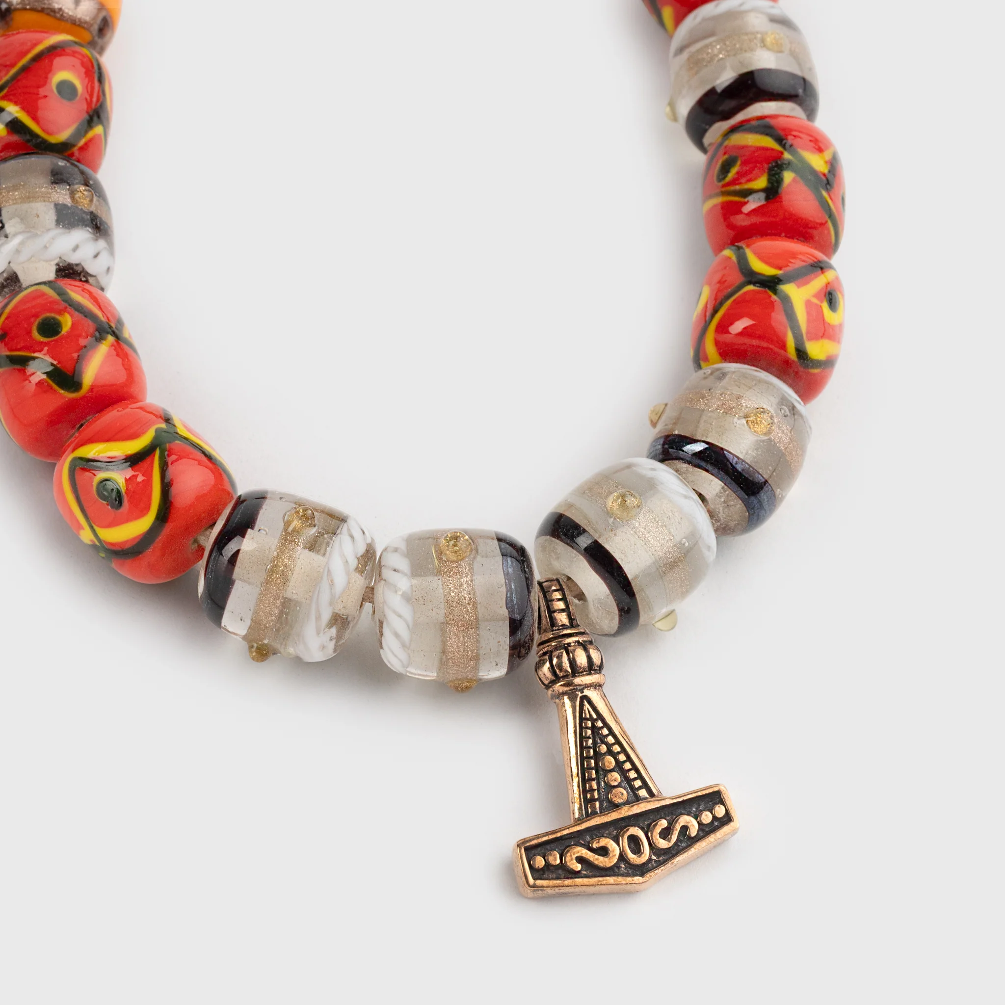 Viking Bead Set, Orange - Image 3