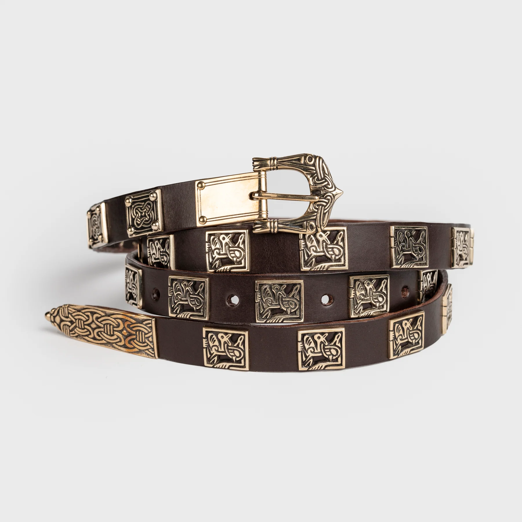 Viking Belt, Birka 369, Bronze - Image 2