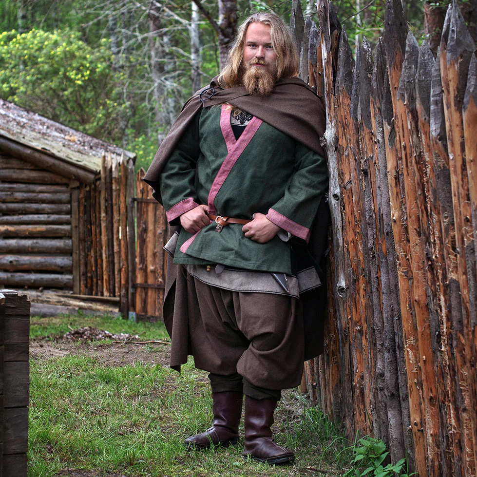 Viking Cloak, Brown - Image 2