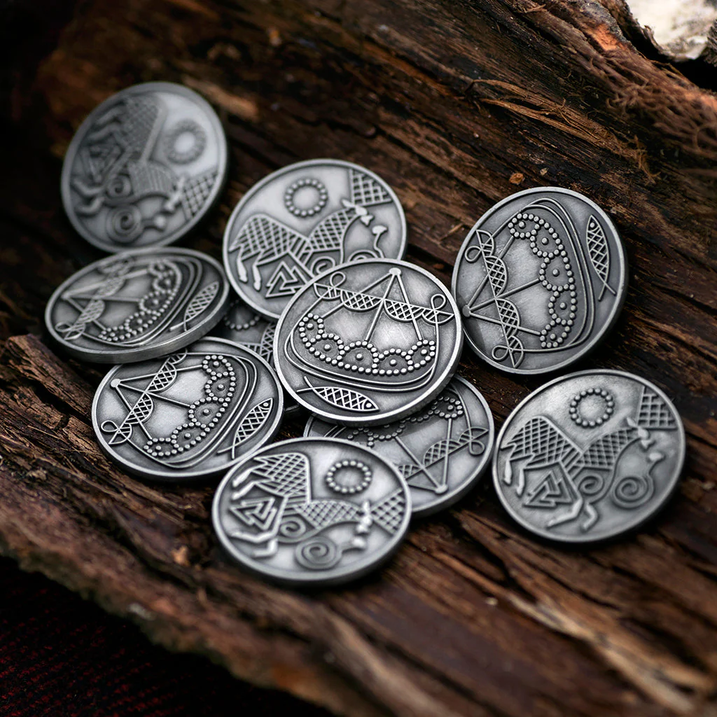 Viking Coins, White Metal