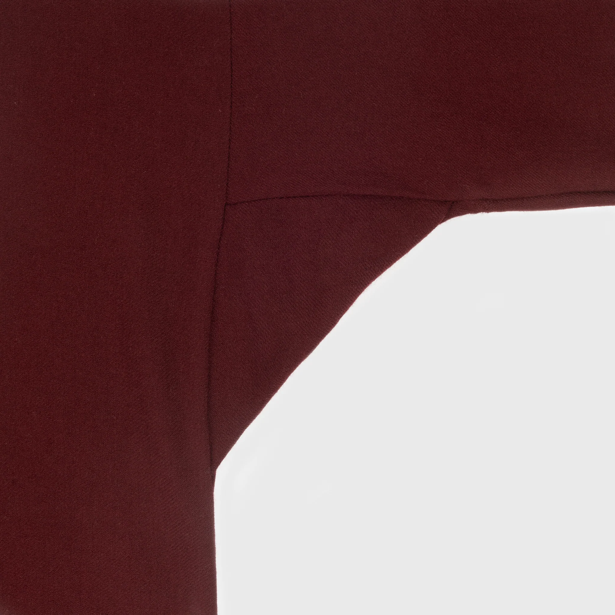 Viking Dress, Wool Twill, Red - Image 5