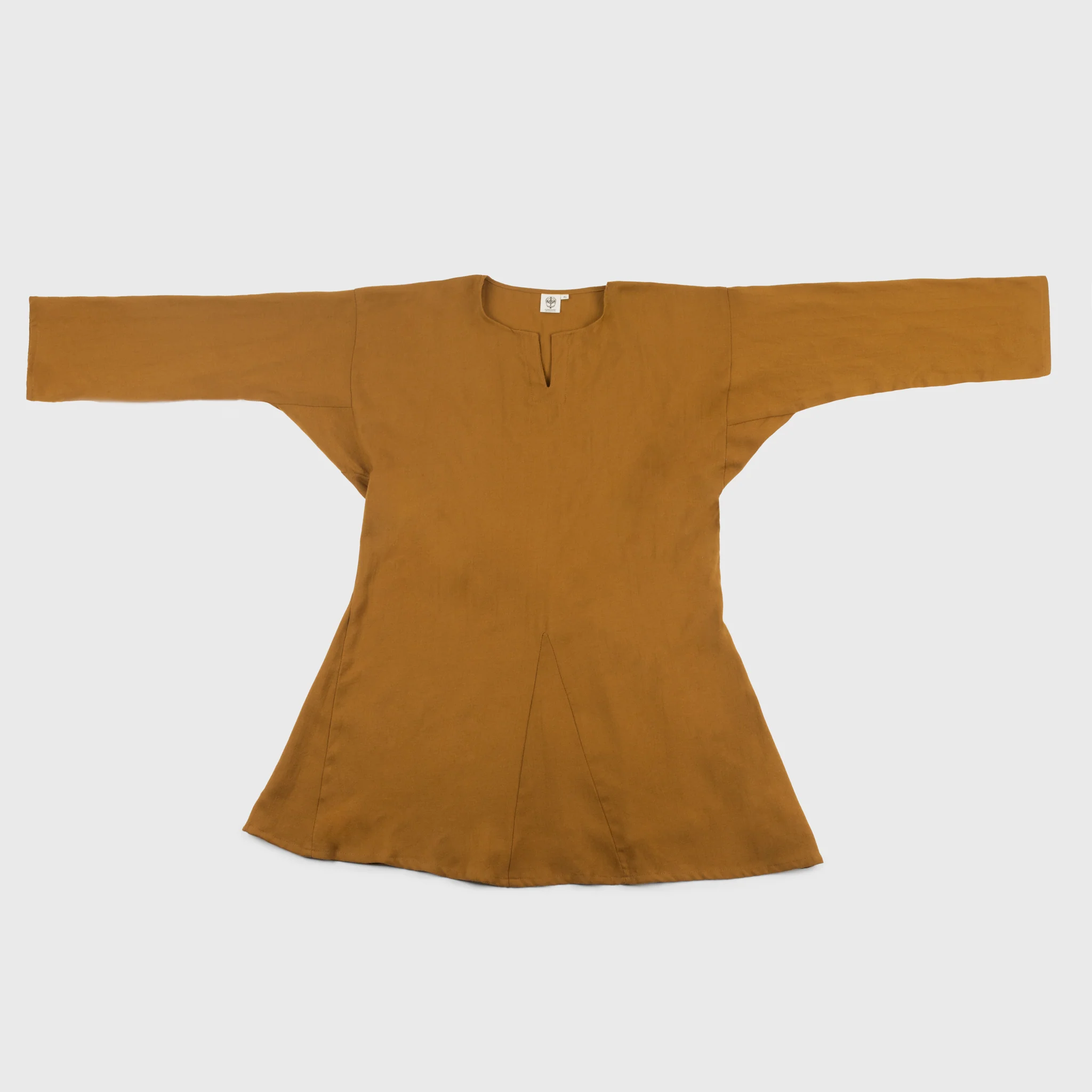 Viking Wool Kyrtill, Mustard - Image 4
