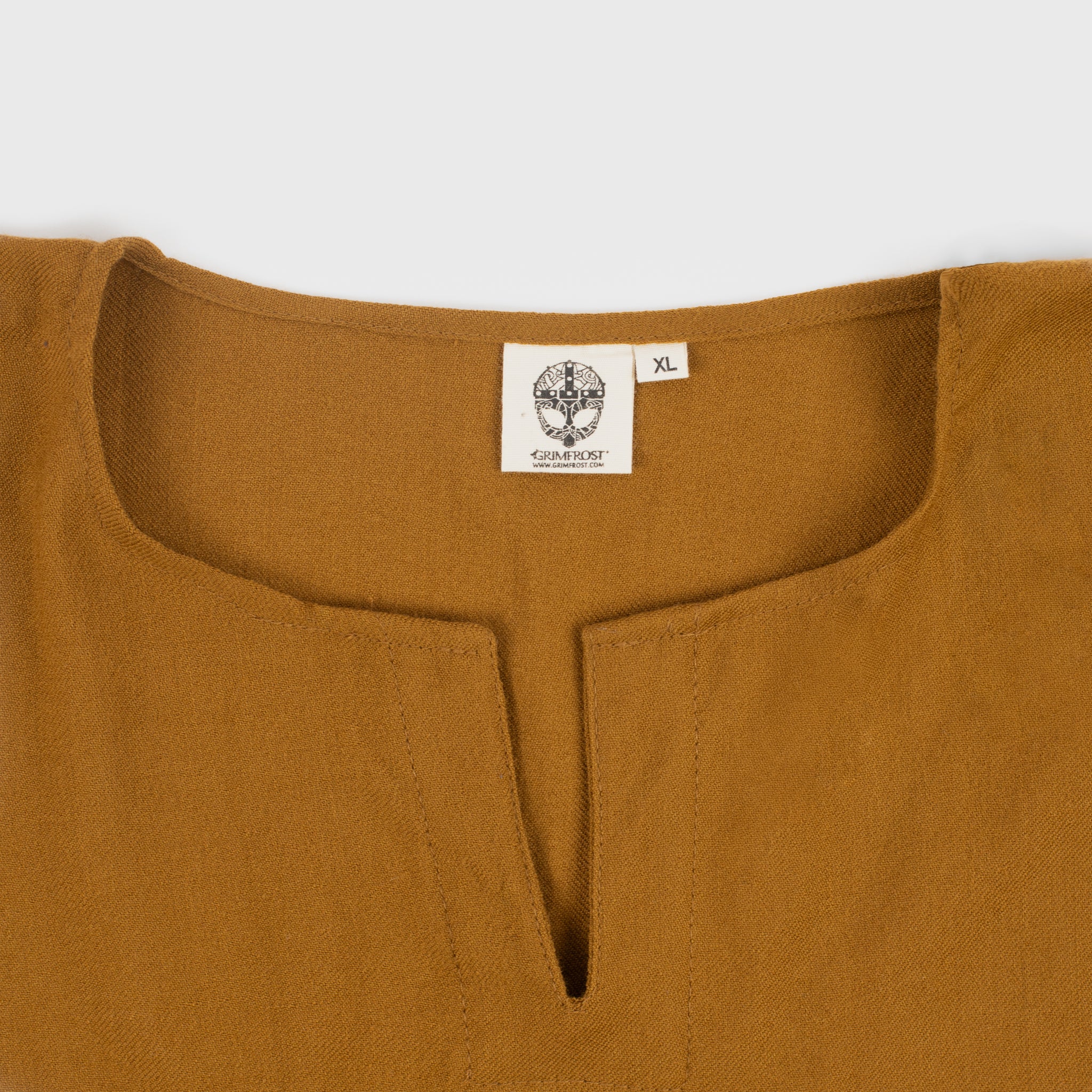 Viking Wool Kyrtill, Mustard - Image 7