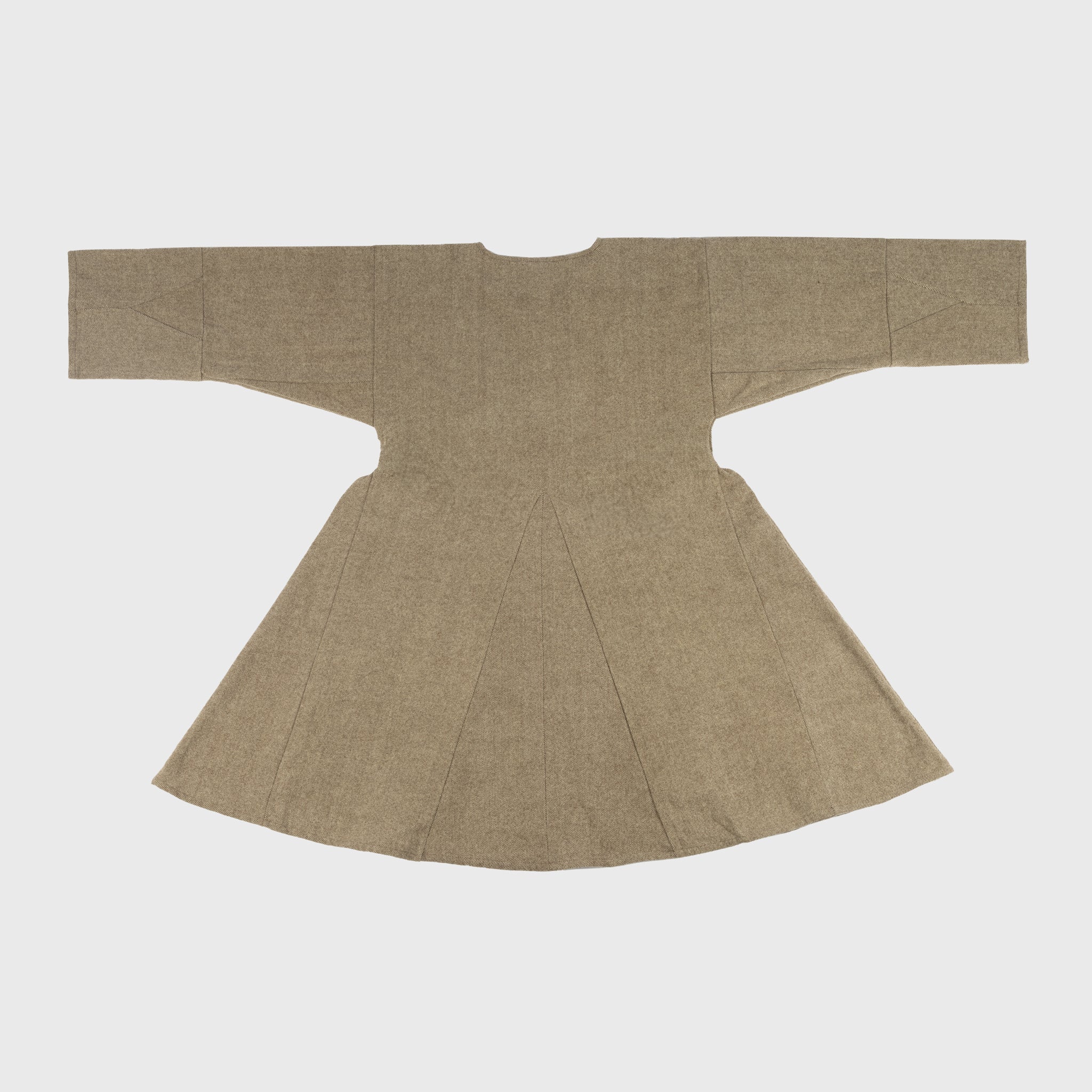 Viking Wool Tunic, Kragelund, Brown - Image 6