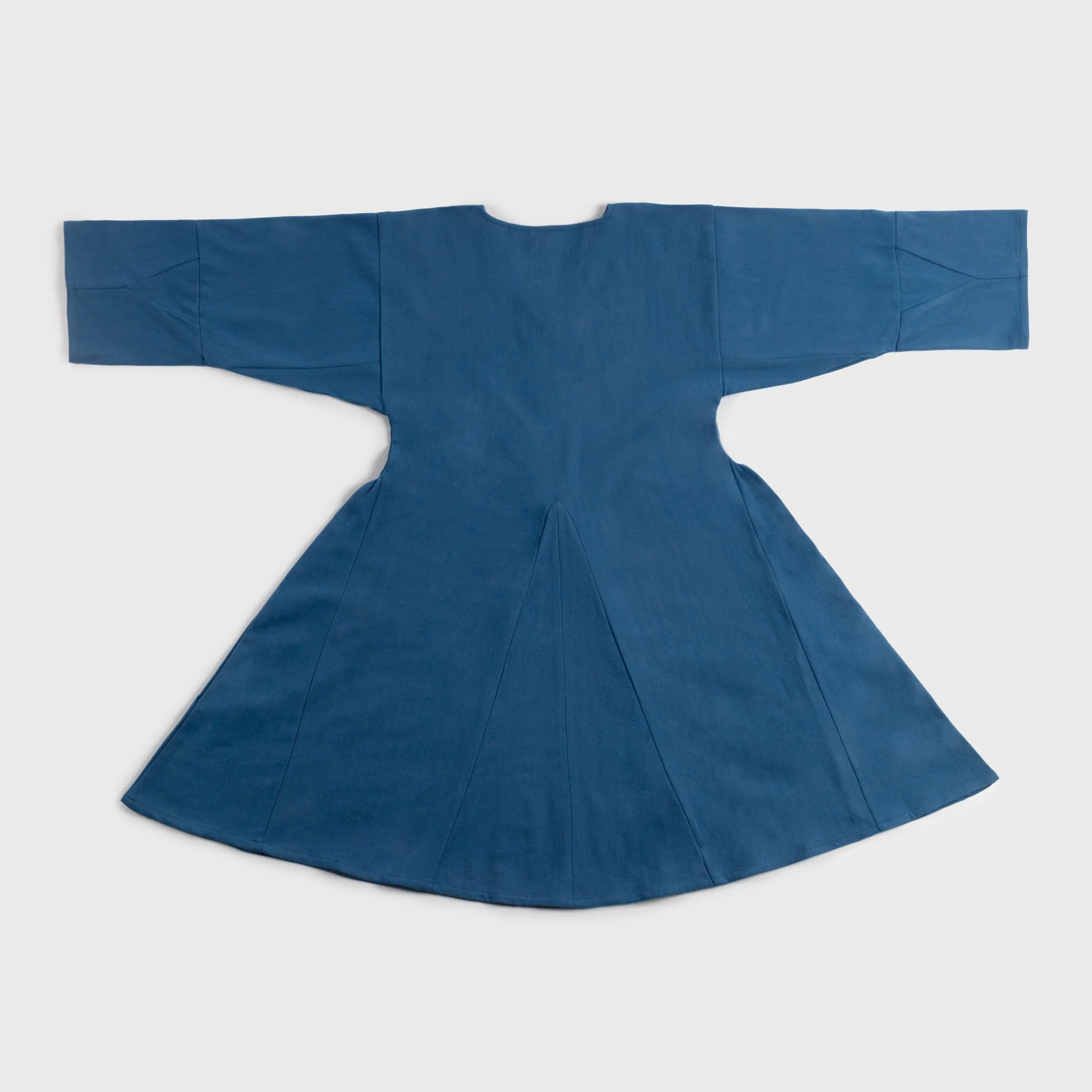 Viking Wool Tunic, Kragelund, Blue - Image 3