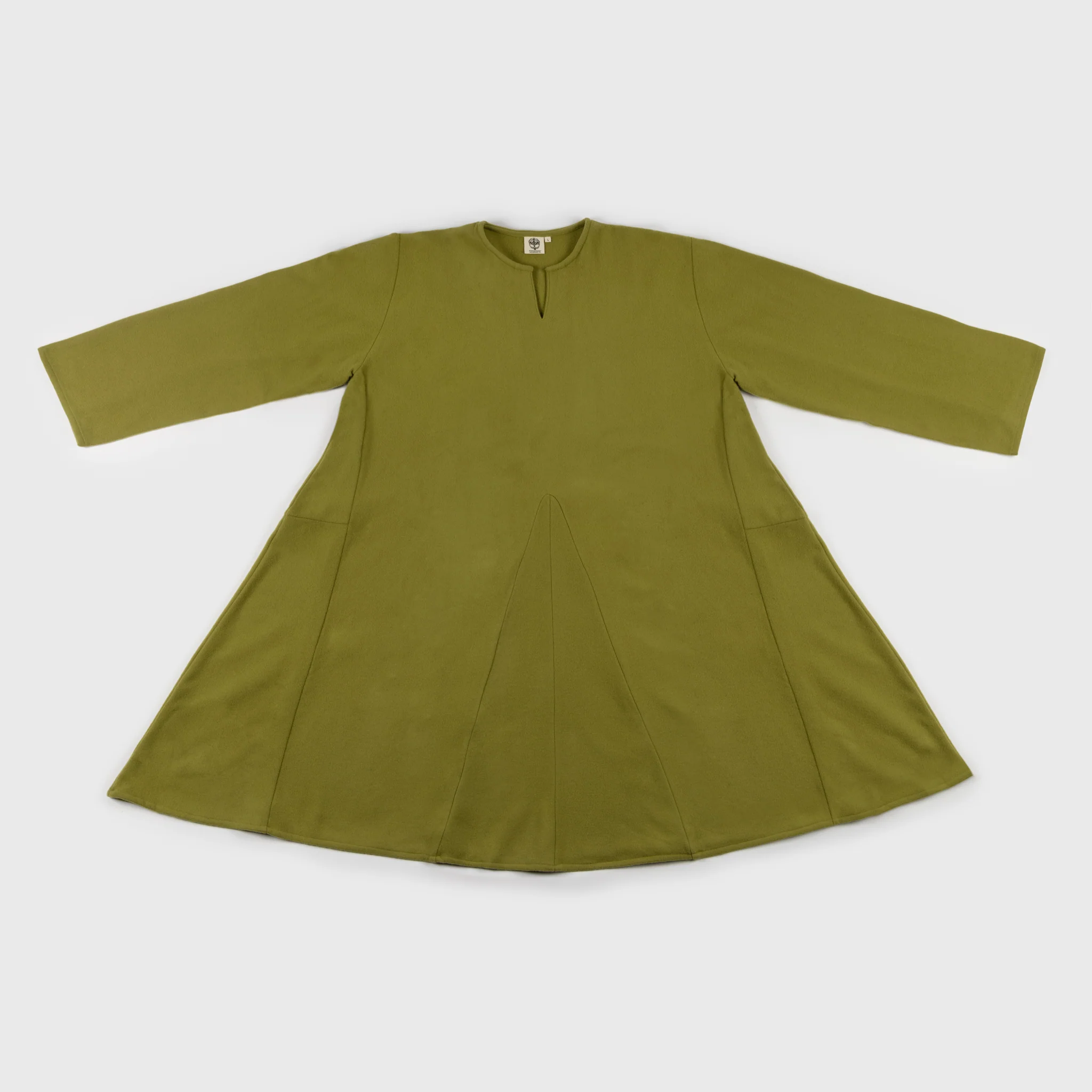 Viking Wool Tunic, Moselund, Green - Image 2