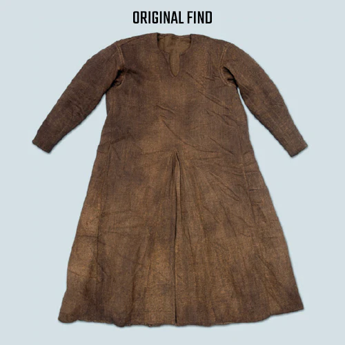 Viking Wool Tunic, Moselund, Green - Image 7