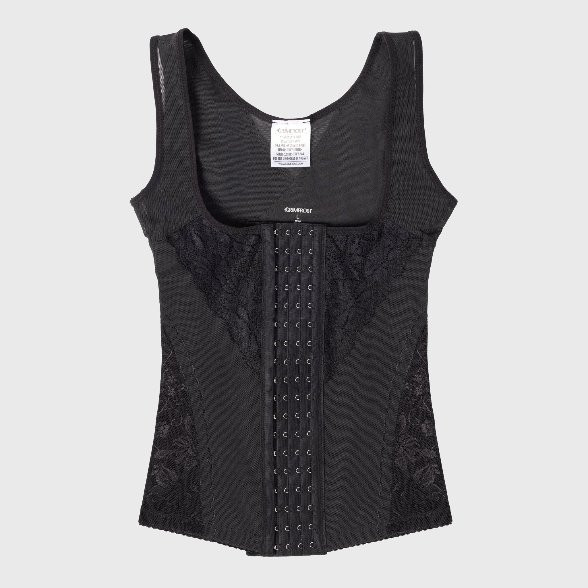 Waist Shaping Corset, Black - Image 3