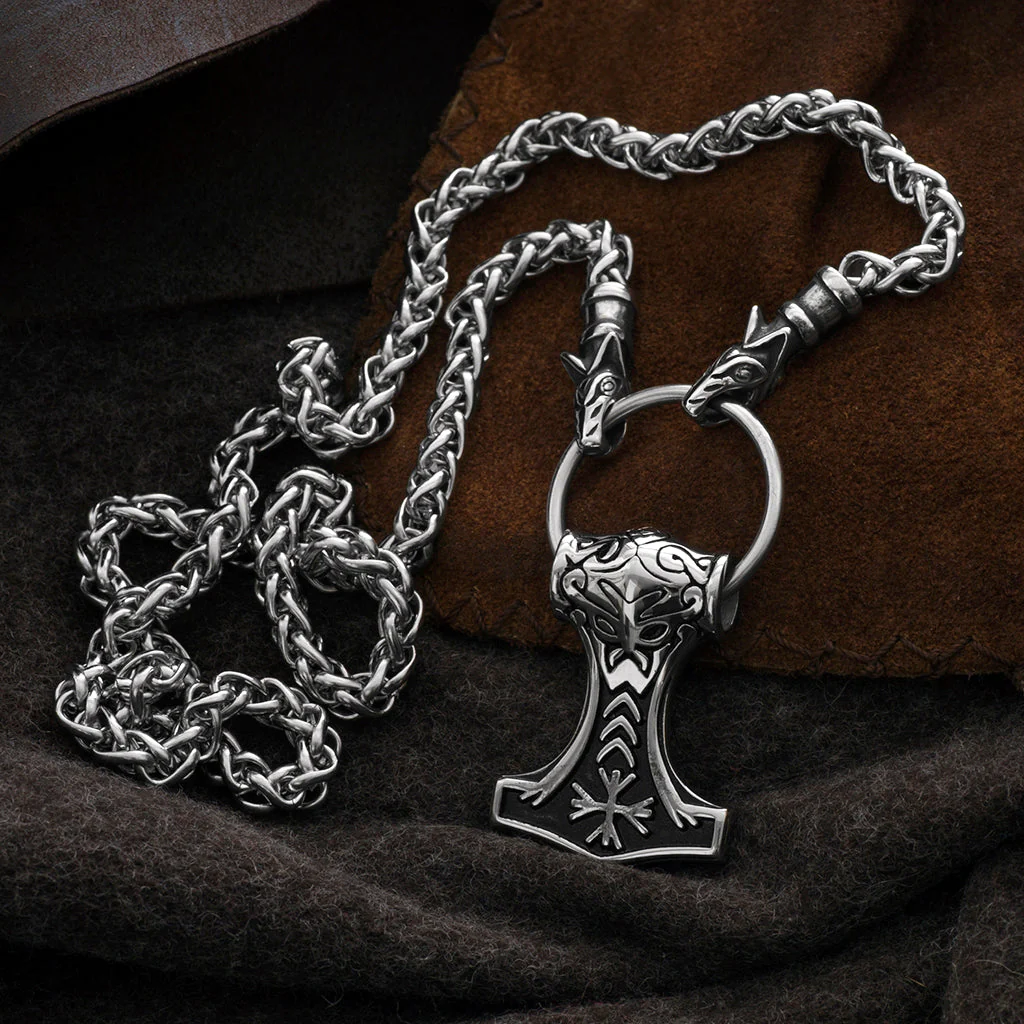 Wolf Chain, Set 2, Stainless Steel