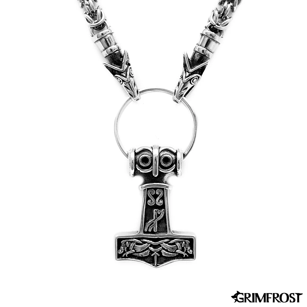 Wolf King Chain, Set 1, Stainless Steel - Image 3