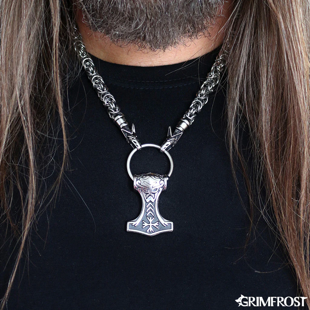 Wolf King Chain, Set 2, Stainless Steel - Image 3