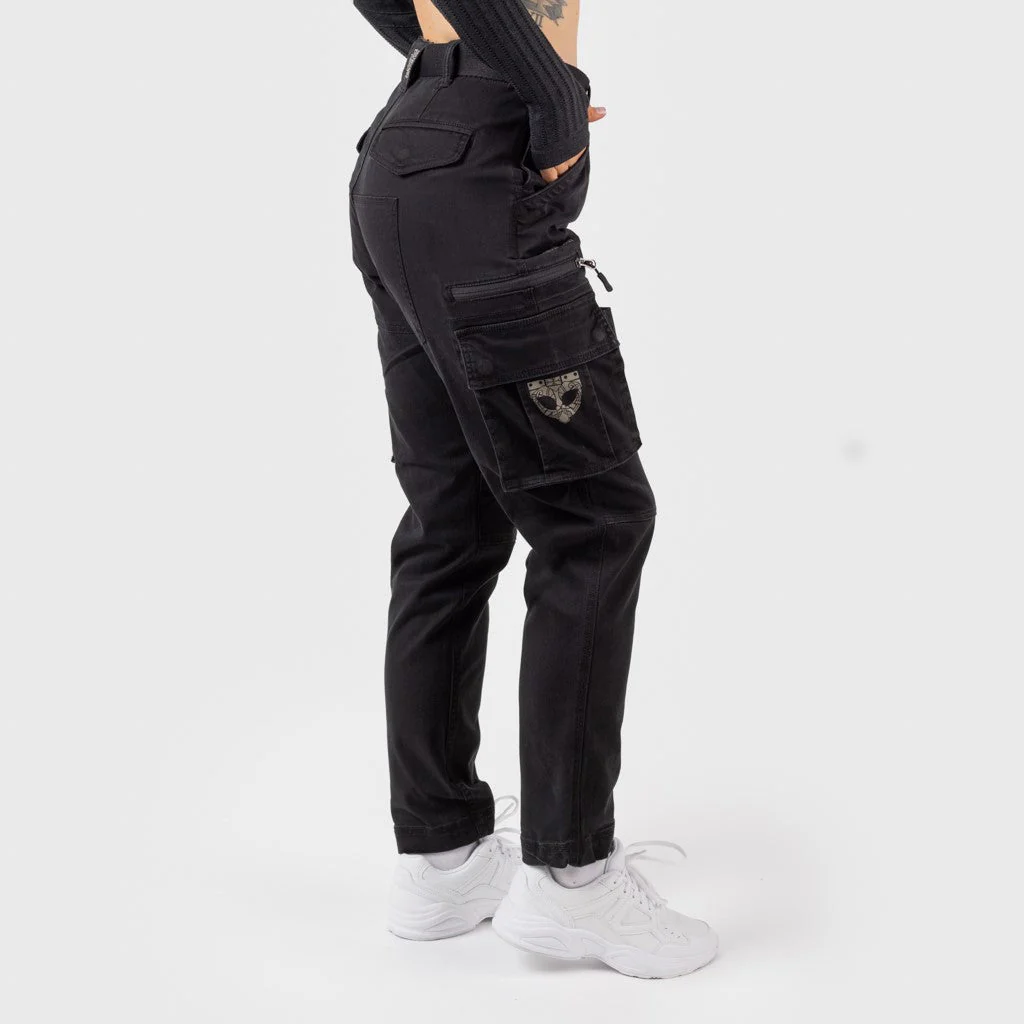 Women's Grimfrost Cargo Pants, Black - Image 5