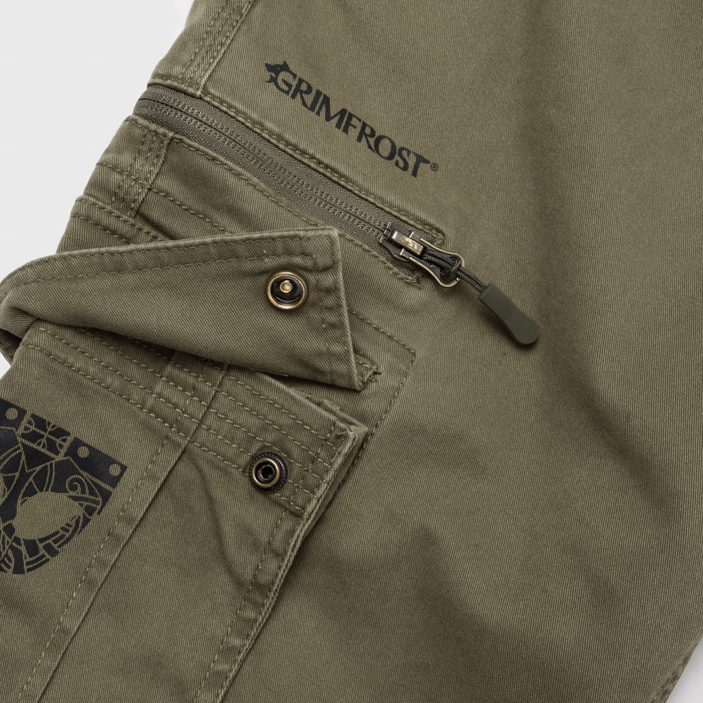 Women's Grimfrost Cargo Pants, Green - Image 10
