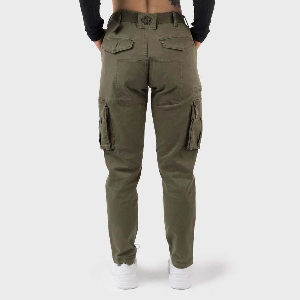Women's Grimfrost Cargo Pants, Green - Image 3
