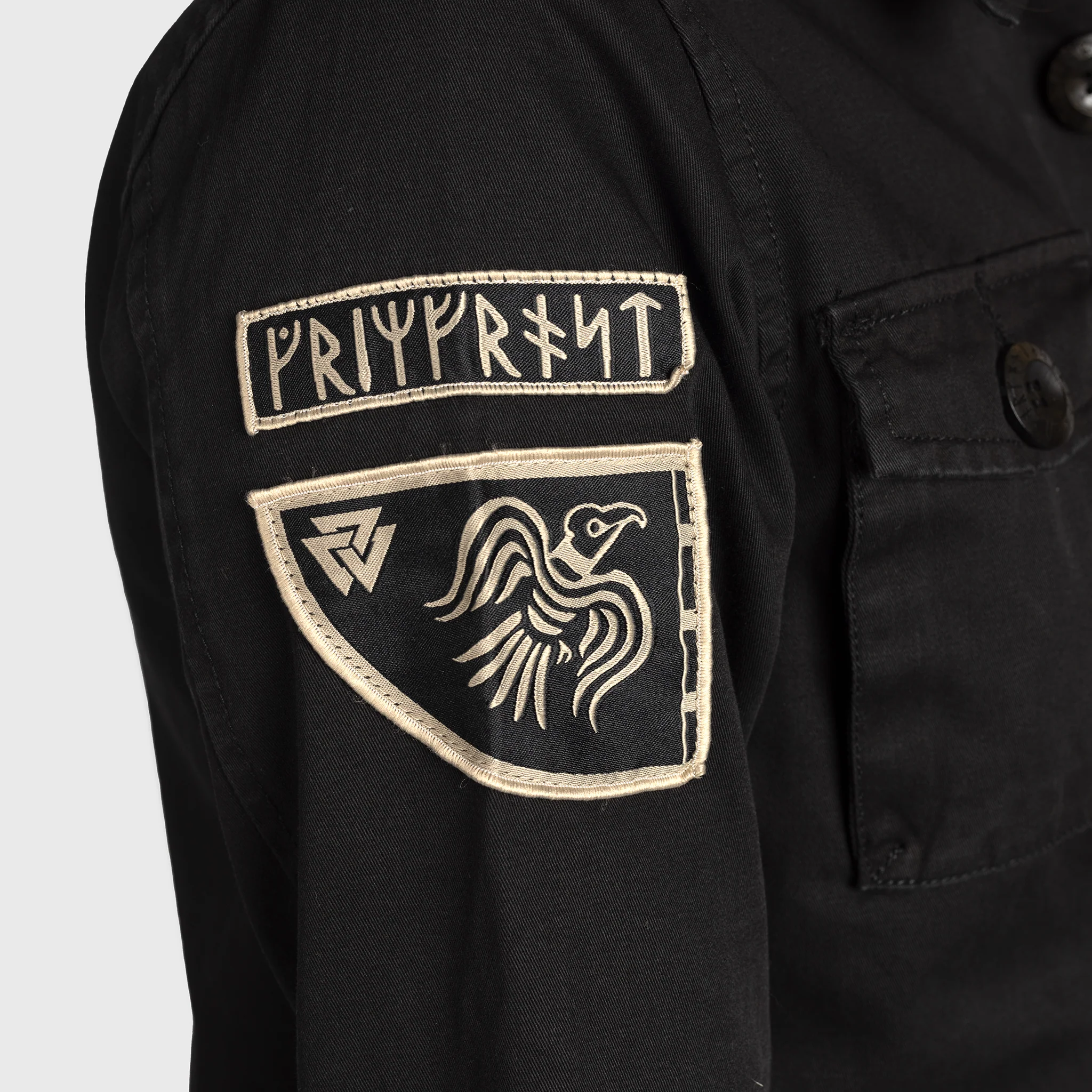 Women's Grimfrost's Field Jacket, Black - Image 6