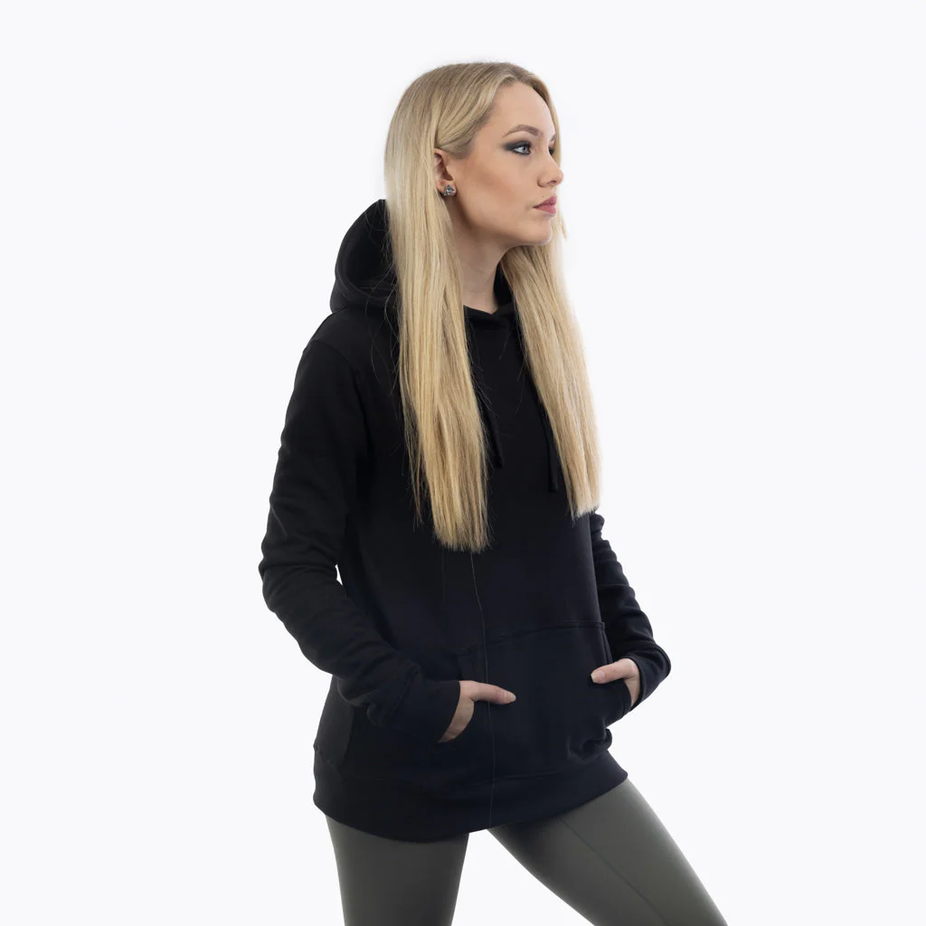 Women's Premium Hoodie, Grimfrost, Black - Image 2