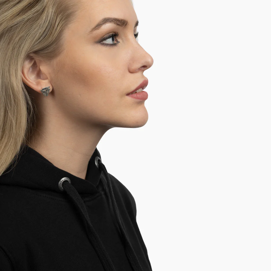 Women's Premium Longline Hoodie, Grimfrost, Black - Image 4