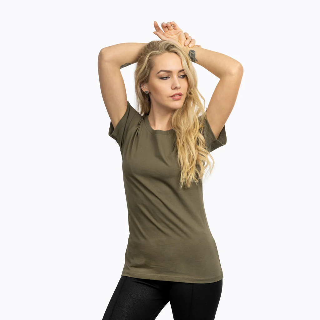 Women's Premium T-shirt, Grimfrost, Green