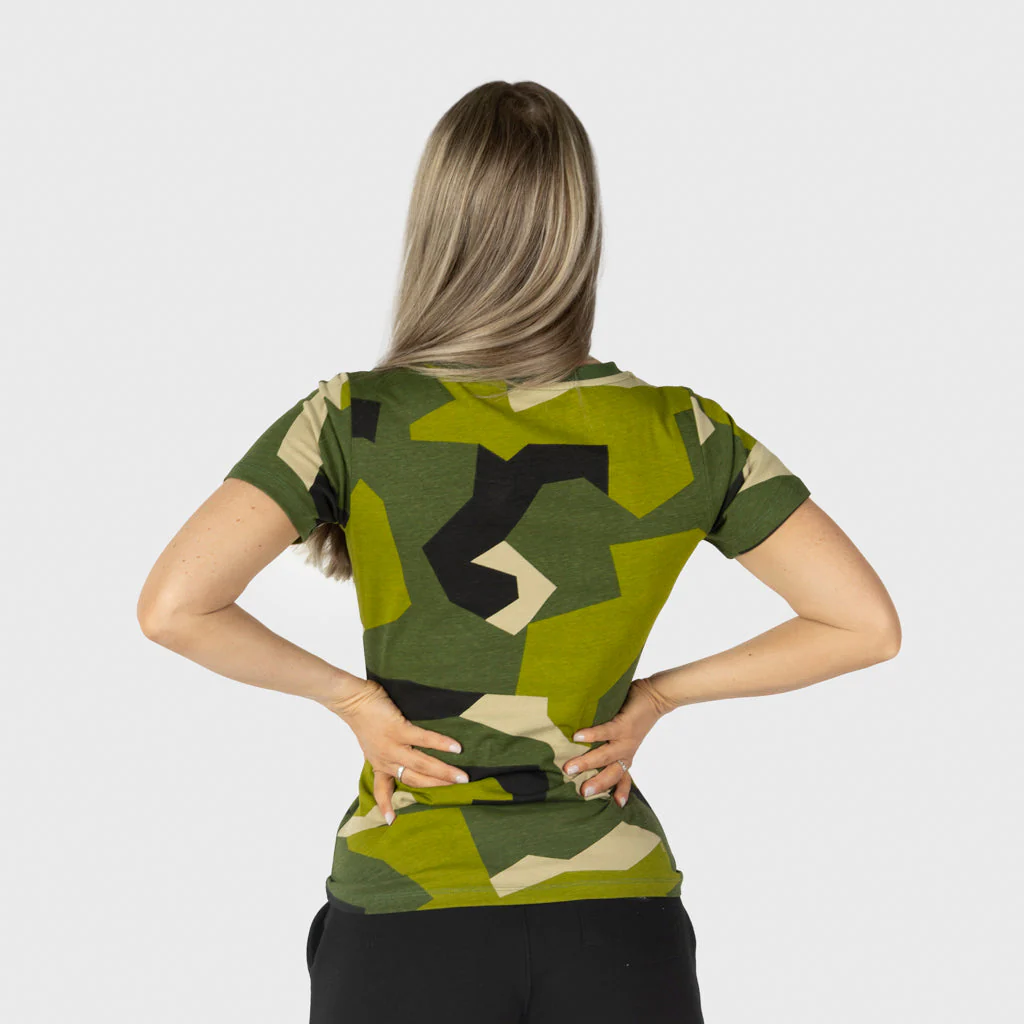 Women's Premium T-shirt, Grimfrost, M90 Green Camo - Image 2