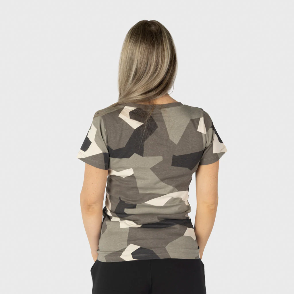 Women's Premium T-shirt, Valkyrie, M90 Brown Camo - Image 2