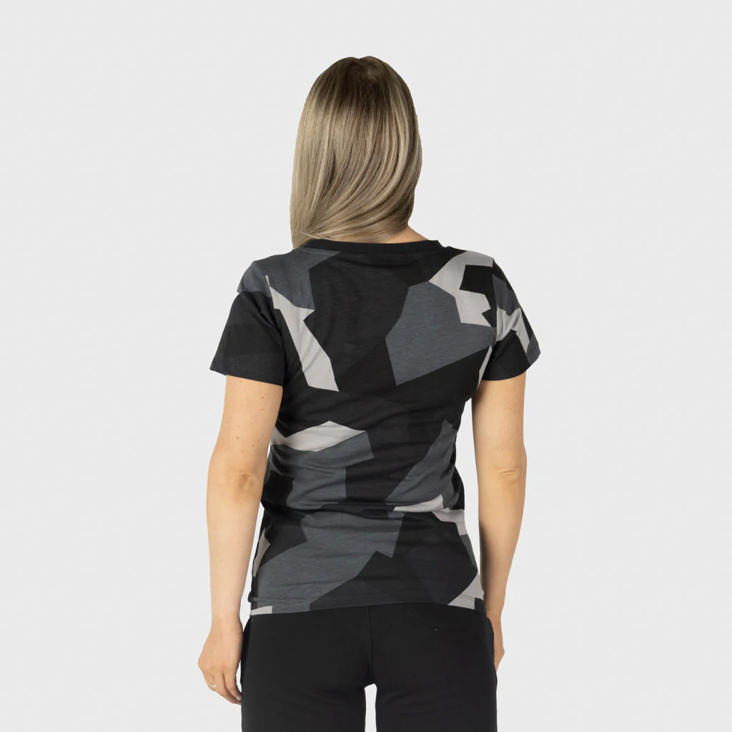 Women's Premium T-shirt, Valkyrie, M90 Grey Camo - Image 2