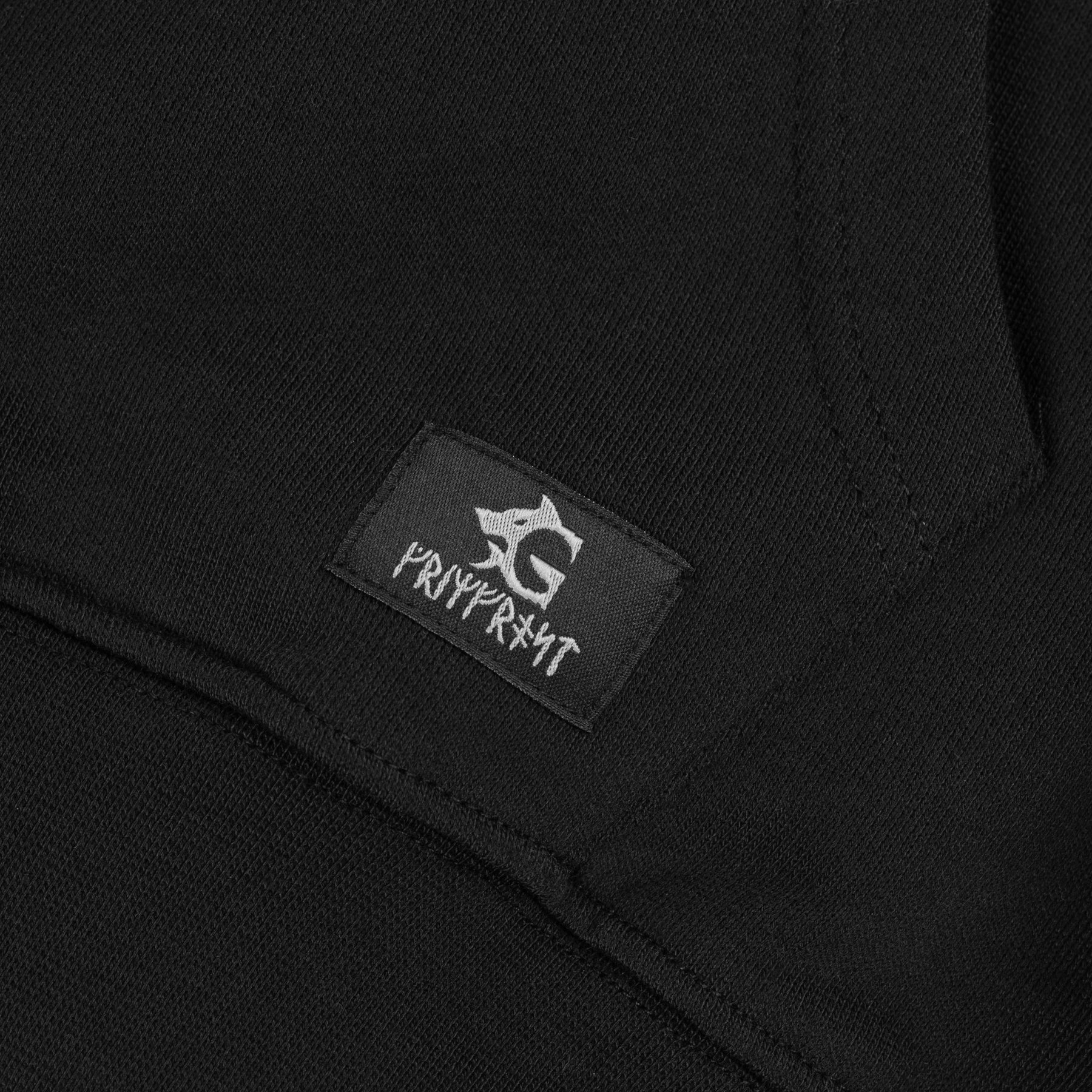 Women's Premium Zip Hoodie, Gute Stone, Black - Image 5